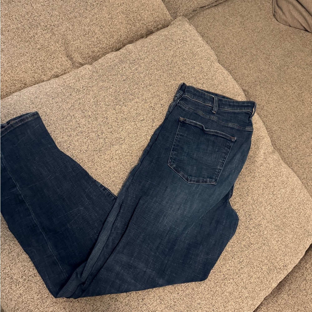 Dark Blue Denim Jeans